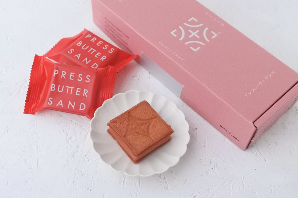 PRESS BUTTER SAND あまおう苺1